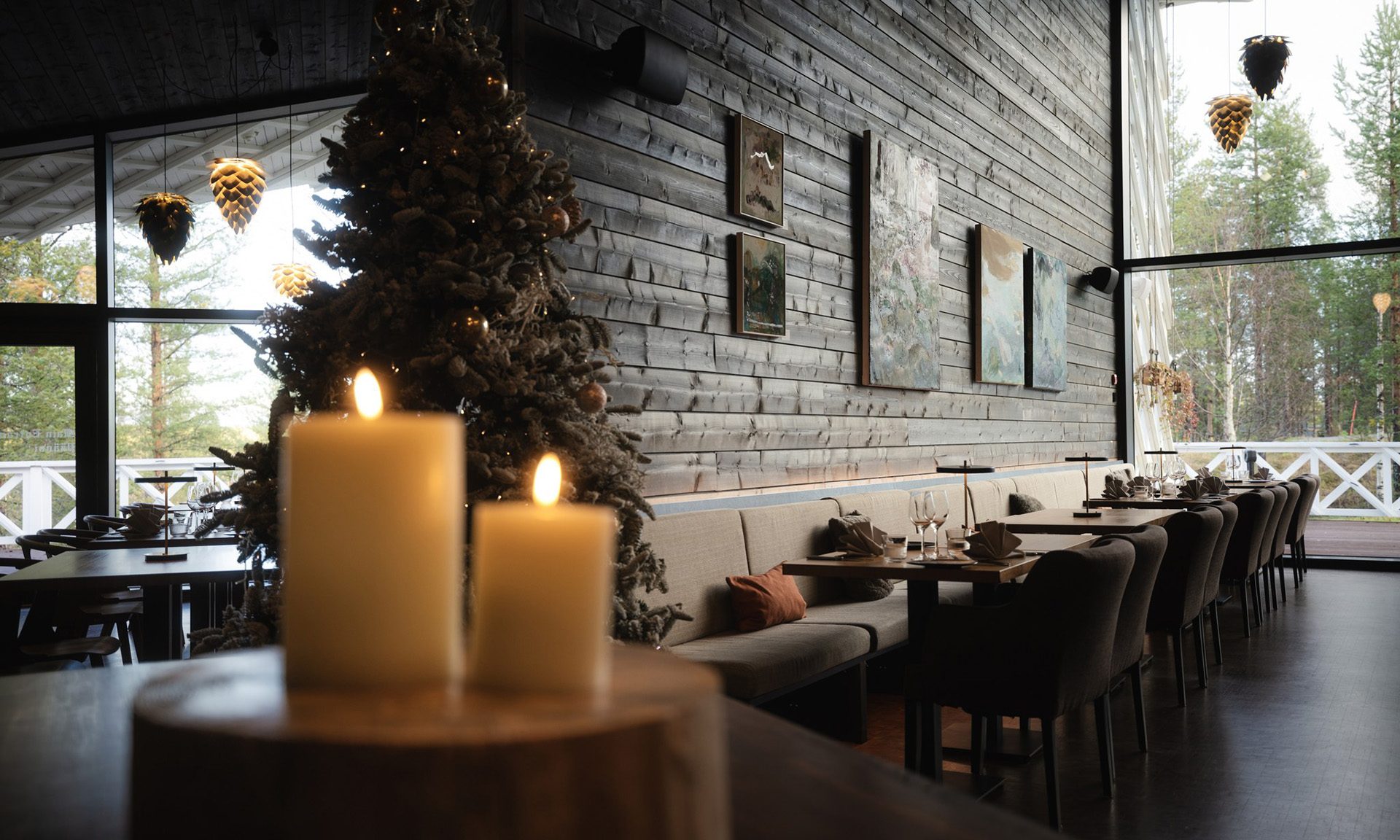 Art and design restaurant Rakas. | Rovaniemi