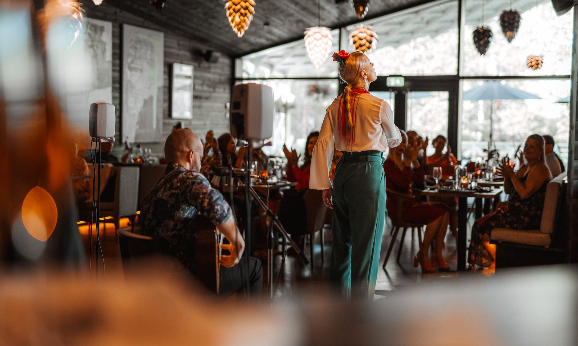 Espanjalainen ilta ravintola Rakkaassa. | Rovaniemi